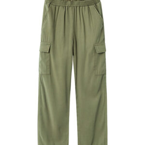 Name It Bukser - NkfBella - Deep Lichen Green