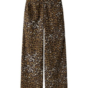 Name It Bukser - NkfLotta - Peyote m. Leopardprint