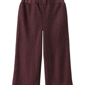 Name It Bukser - NmfRisilk - Burgundy m. Glimmer