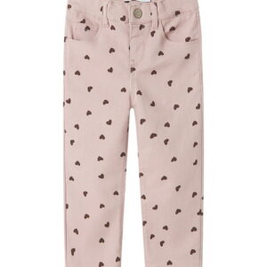 Name It Bukser - NmfRose - Burnished Lilac/HEART