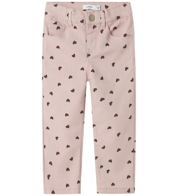 Name It Bukser - NmfRose - Burnished Lilac/HEART