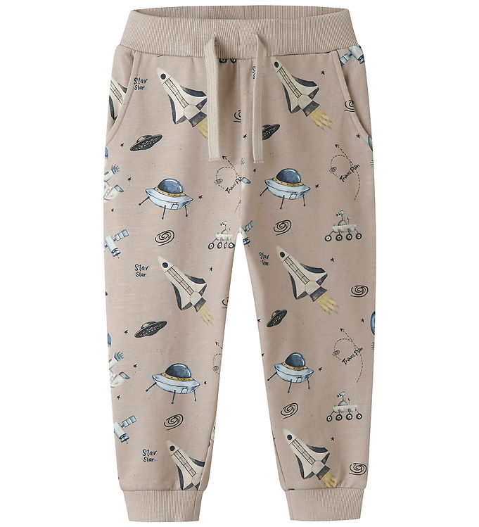 Name It Bukser - NmmDace - Chateau Gray