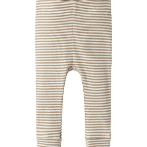 Name It Bukser - Rib - NbnOsole - Summer Sand m. Striber