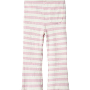 Name It Bukser - Rib - NmfTaia - Winsome Orchid/Cloud Dancer
