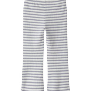 Name It Bukser - Rib - NmfTaias - Lavender Gray/Cloud Dancer