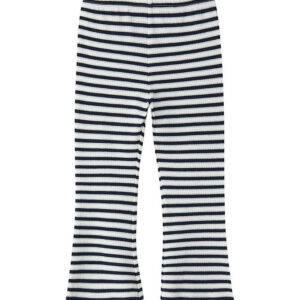Name It Bukser - Rib - NmfTaias - Navy Blazer/Cloud Dancer