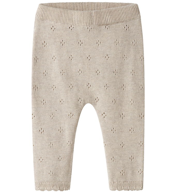 Name It Bukser - Strik - NbfDiame - Peyote Melange