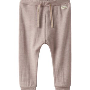 Name It Bukser - Uld - NmfWesso - Shadow Gray/Gold string