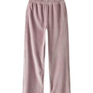 Name It Bukser - Velour - NkfSelour - Keepsake Lilac
