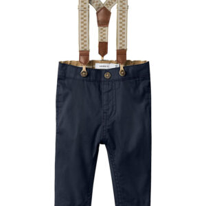Name It Bukser m. Seler - NbmRyan - Dark Sapphire
