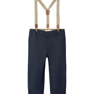 Name It Bukser m. Seler - NmmBen - Chino - Dark Sapphire