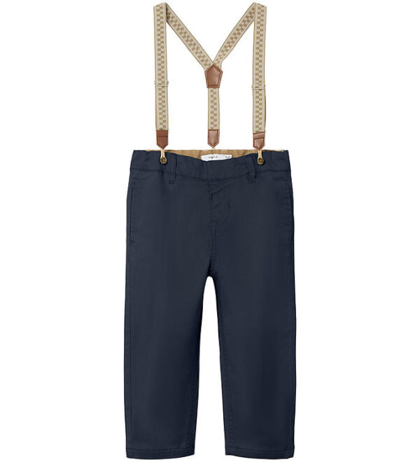 Name It Bukser m. Seler - NmmBen - Chino - Dark Sapphire