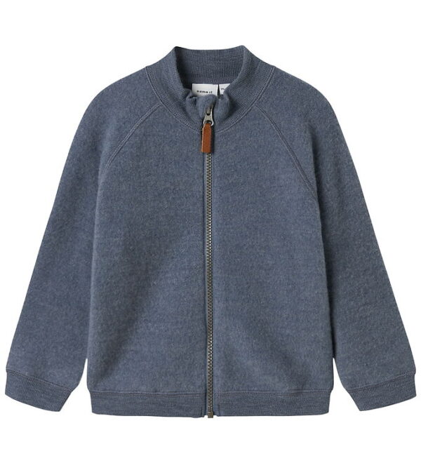 Name It Cardigan - Uld - NmmWmino - Folkstone Gray