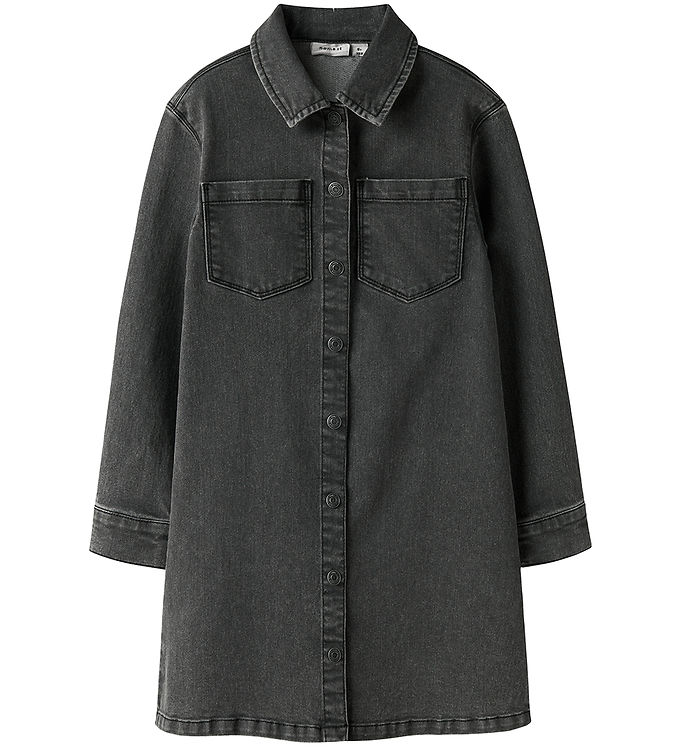 Name It Denimkjole - NkfJeannie - Medium Grey Denim
