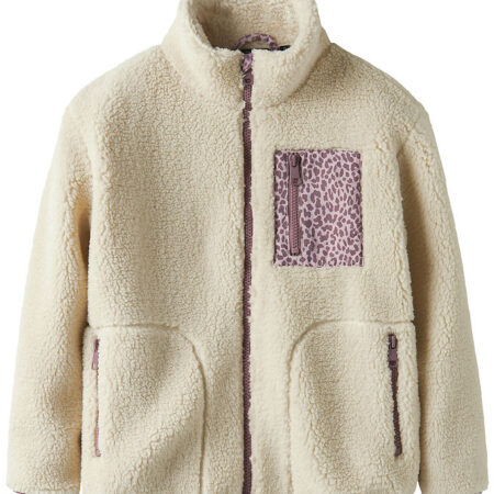 Name It Fleecejakke - Teddy - NkfMonica - Fog