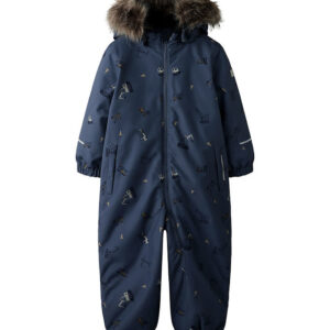 Name It Flyverdragt - NmmSnow10 - Noos - Vintage Indigo/Work