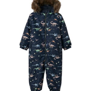 Name It Flyverdragt - Noos - NmmSnow10 - Dark Sapphire/DINO EART