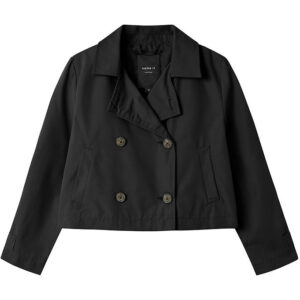 Name It Frakke - NkfMadelin - Kort - Sort