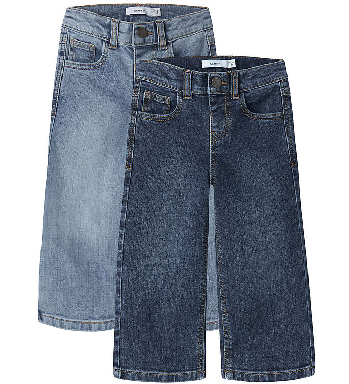 Name It Jeans - 2-Pak - NkfRose - Medium Blue Denim/Dark Blue