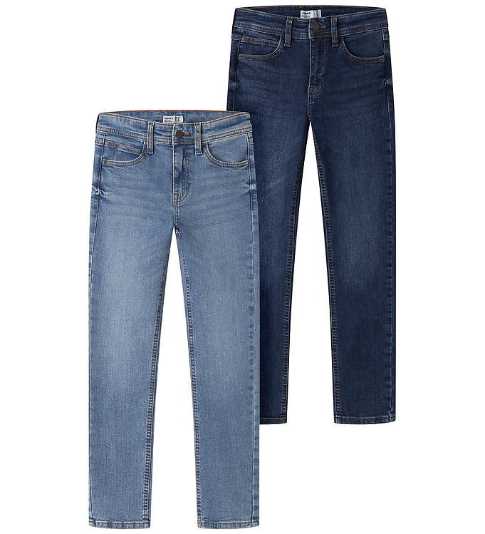 Name It Jeans - 2-pak - NkmRyan - Medium Blue Denim/Dark Blue