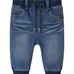 Name It Jeans - Baggy - Fleece - NbmBen - Medium Blue Denim