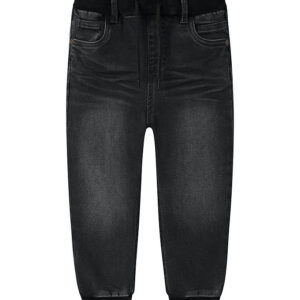 Name It Jeans - Baggy - Fleece - NmmBen - Black Denim