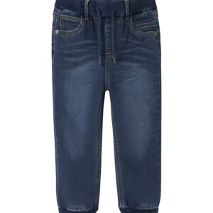 Name It Jeans - Baggy - Fleece - NmmBen - Dark Blue Denim