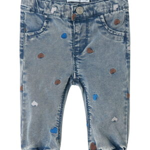 Name It Jeans - NbfRose - Light Blue Denim/Heart Emb