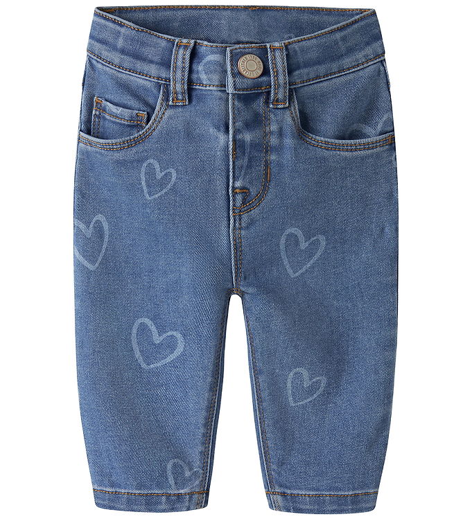 Name It Jeans - NbfRose - NOOS - Medium Blue Denim/Heart