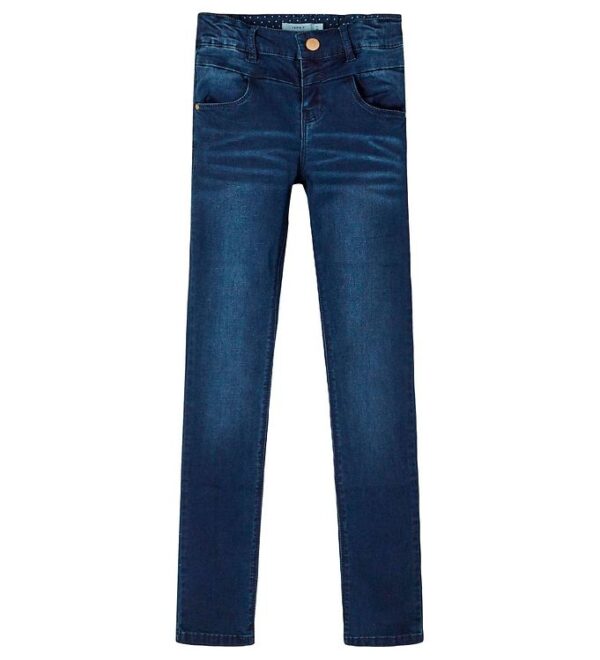 Name It Jeans - NkfPolly - Noos - Dark Blue Denim - 2 år (92) - Name It Bukser - Jeans