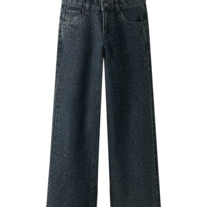 Name It Jeans - NkfRose - Dark Midnight Denim m. Rhinsten