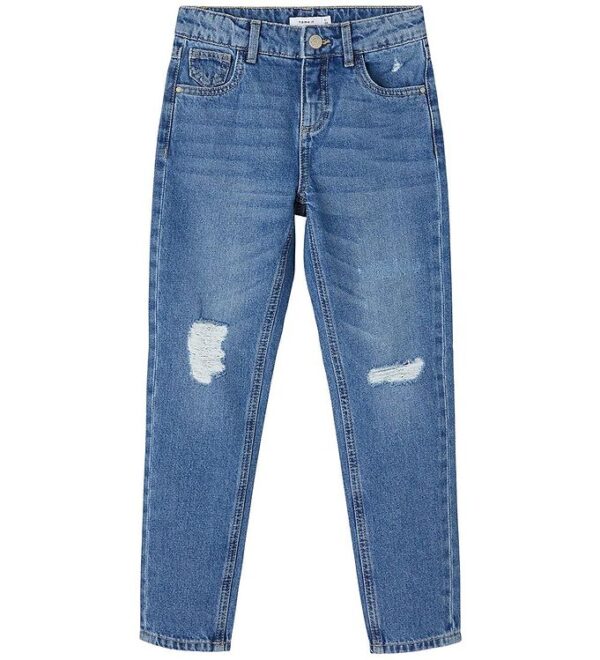 Name It Jeans - NkfRose - Medium Blue Denim - 6 år (116) - Name It Bukser - Jeans