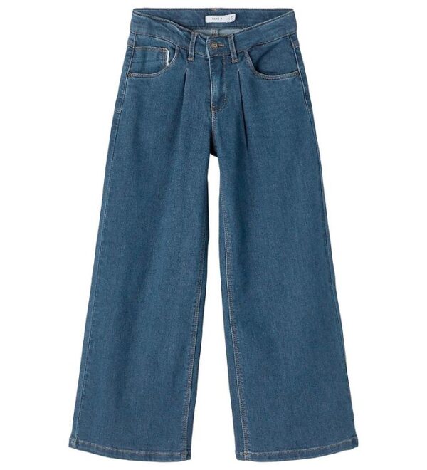 Name It Jeans - NkfbWide - Noos - Medium Blue Denim - 6 år (116) - Name It Bukser - Jeans