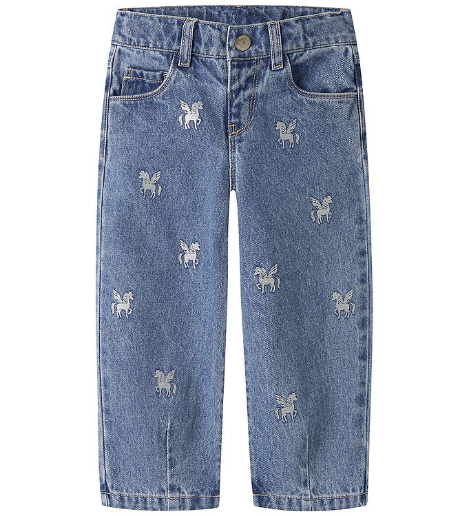 Name It Jeans - NmfBella - Medium Blue Denim/Unicorn Glitter