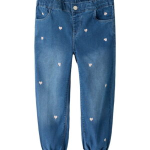 Name It Jeans - NmfRose - Dark Blue Denim/HEARTS EMB