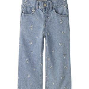 Name It Jeans - NmfRose - Light Blue Denim m. Blomster