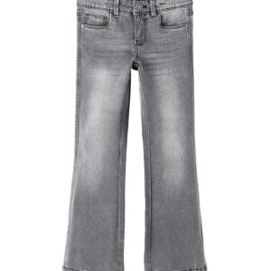 Name It Jeans - Noos - NkfPolly - SKinny Boot - Lysegrå