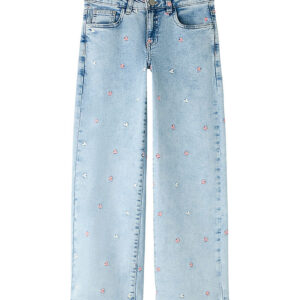 Name It Jeans - Noos - NkfRose - Lgt. Blue Bleached Denim/ Heart