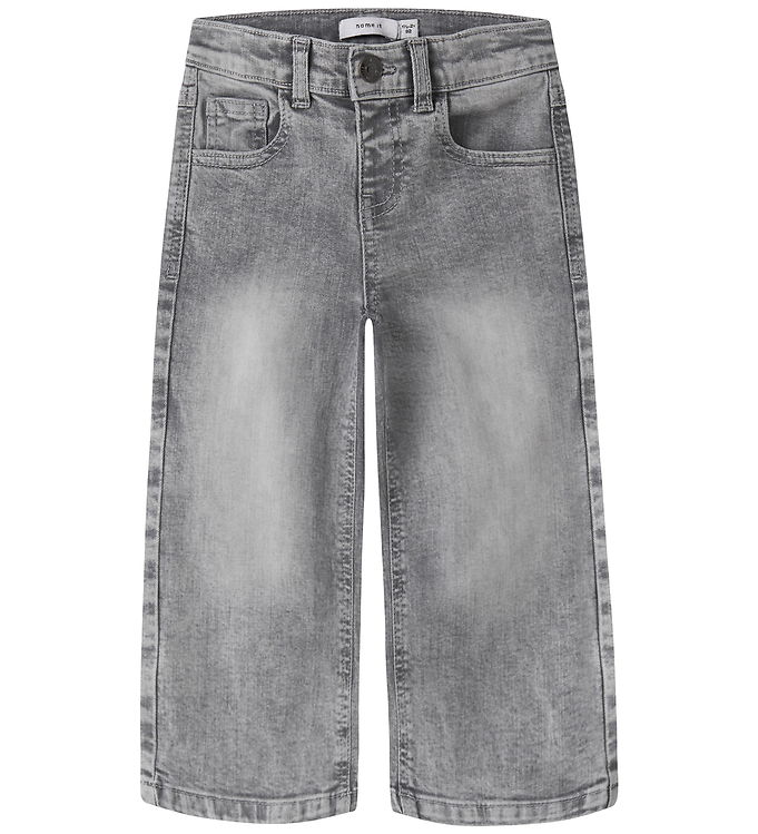 Name It Jeans - Wide - NmfRose - Medium Grey Denim
