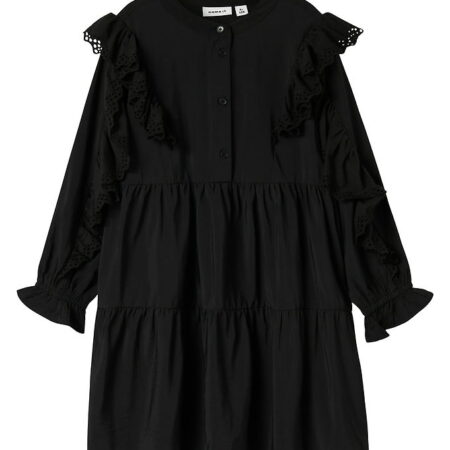 Name It Kjole - Viskose/Nylon - NkfNoparia - Sort