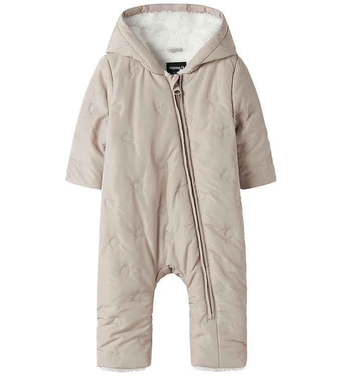 Name It Køredragt m. Fleece - NbnMasoft - Pure Cashmere m. Bamse