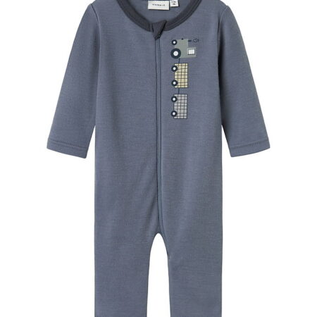 Name It Natdragt - Uld - NbmWillit - Folkstone Gray/TRACTOR