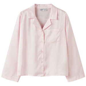 Name It Natskjorte - Satin - NkfRuth - Mauve Morn