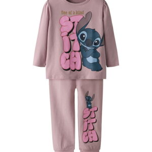 Name It Nattøj - 2-Delt - NmfOlina Stitch - Keepsake Lilac