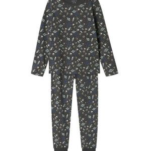 Name It Nattøj - 2-Delt - Noos - NkmNightset - Forged Iron/Space