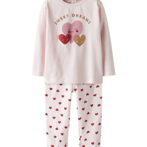 Name It Nattøj - 2-delt - NmfRagna - Mauve Morn m. Print