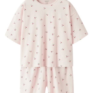 Name It Nattøj - 2-delt - Noos - NkfNightset - Cherry - Mauve M