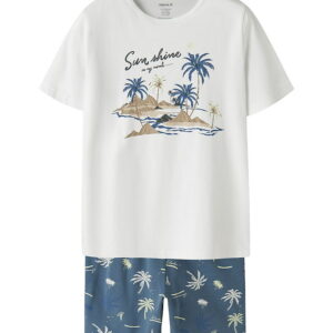 Name It Nattøj - 2-delt - Noos - NkmNightset - Bluefin