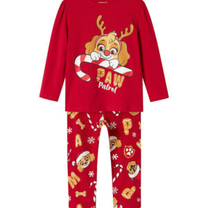 Name It Nattøj - 2-delt - Paw Patrol - NmfSarba - Barbados Cherr