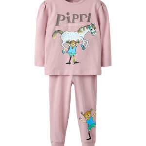 Name It Nattøj - 2-delt - Pippi Langstrømpe - NmfSoleim - Keepsa